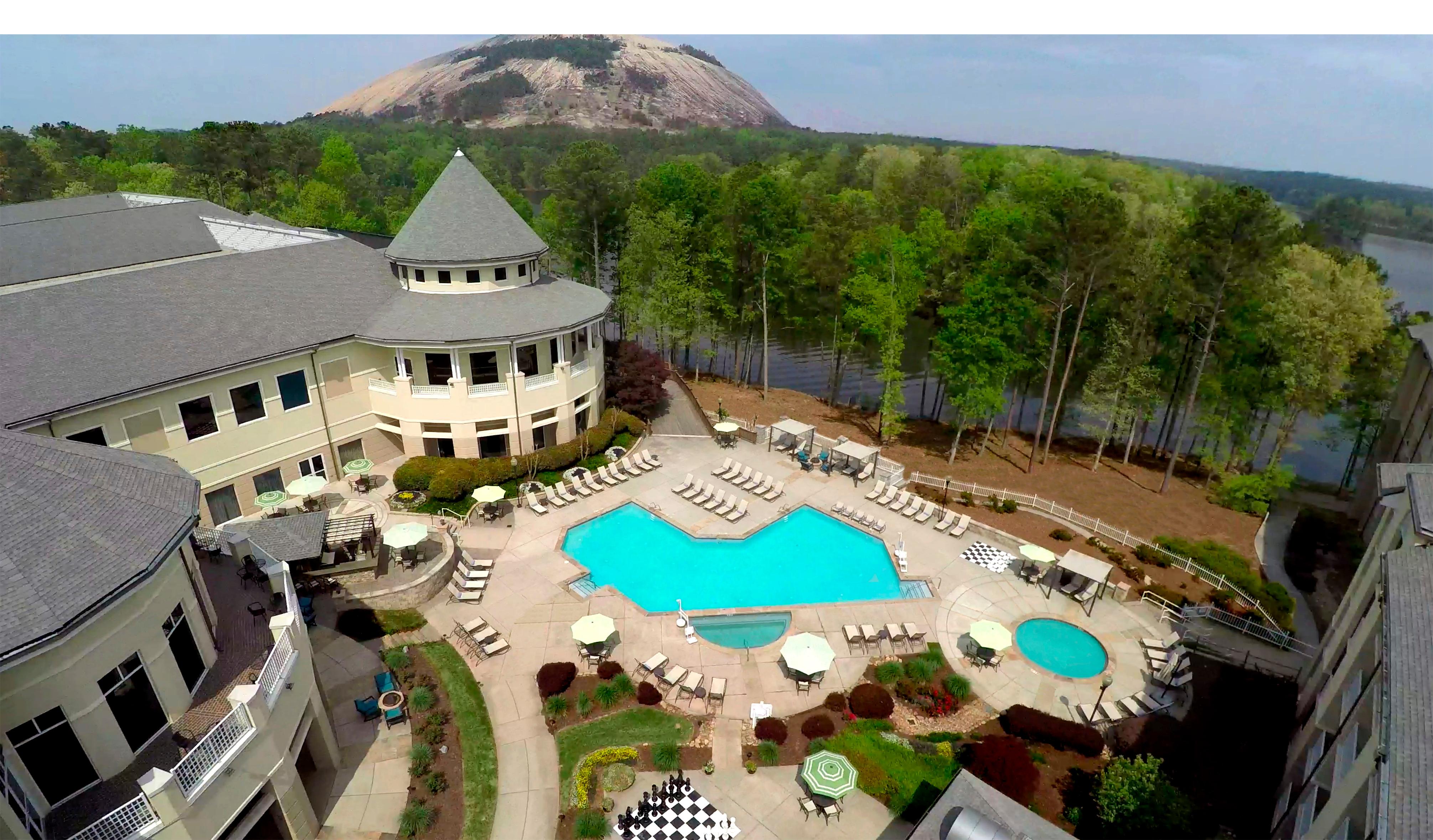 Atlanta Evergreen Lakeside Resort Stone Mountain Exterior foto